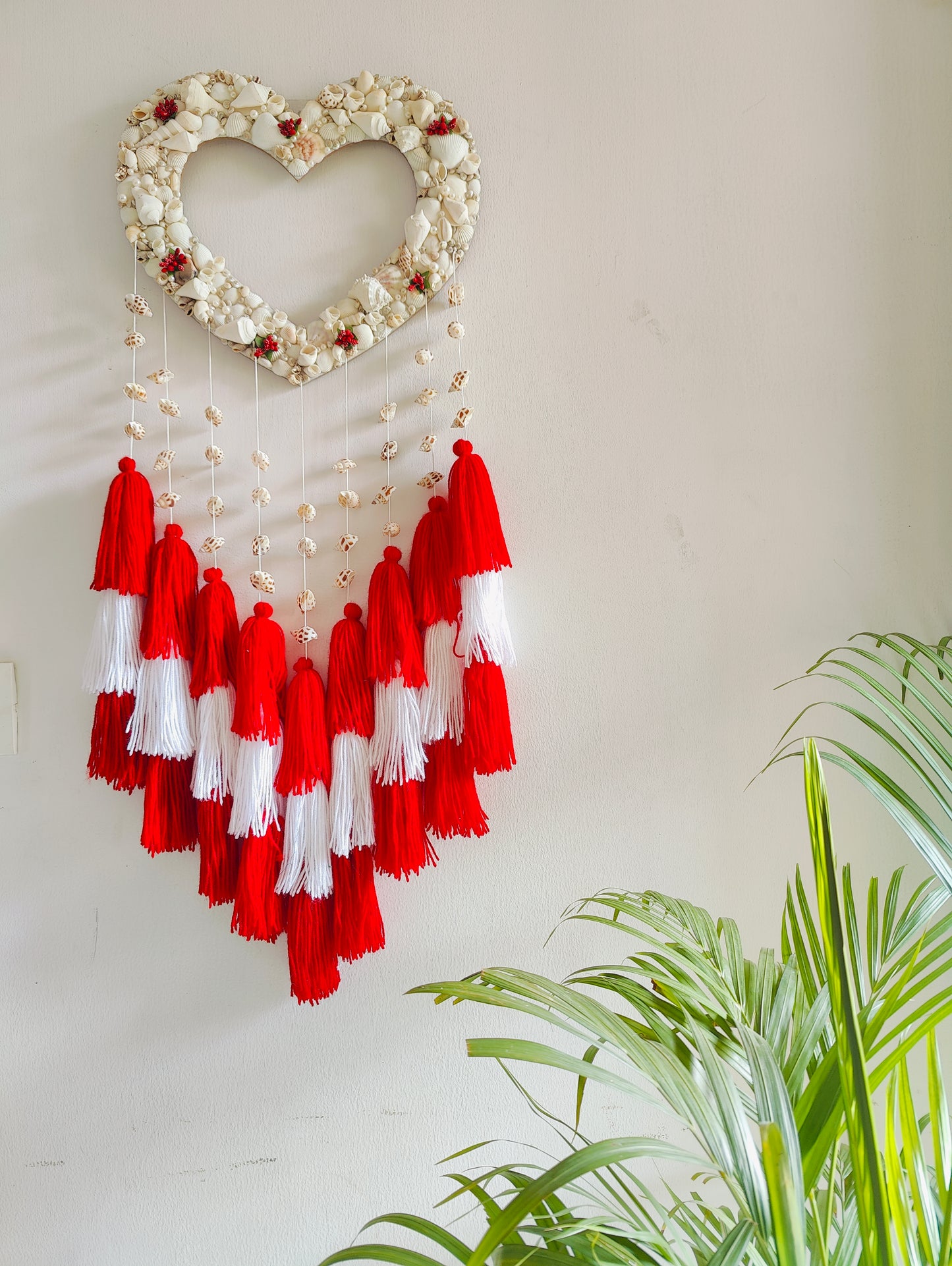 Boho Love Dream Catcher-Handcrafted Coastal Charm