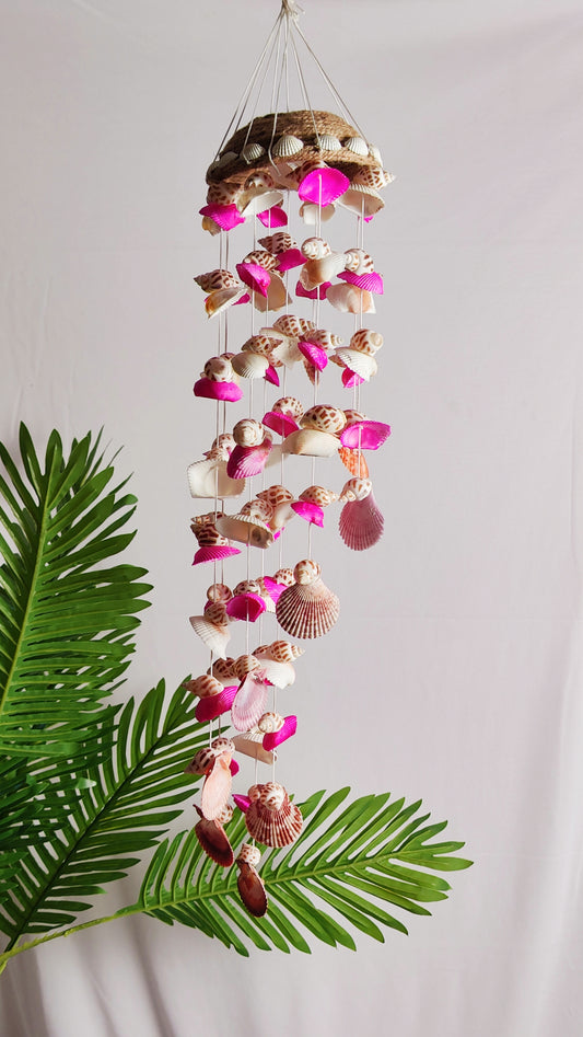 Shell conch windchime for Home decor 28inch - Shellkrafts