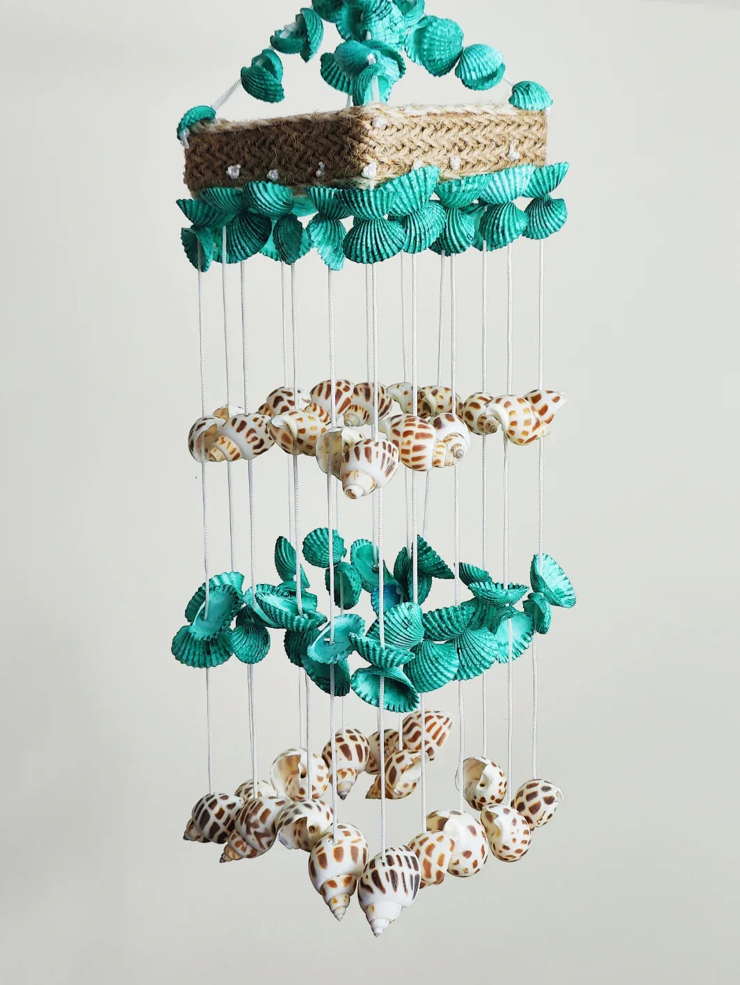 Shellkrafts Sea shell Mini Hanger for Home decor 15inch - Shellkrafts