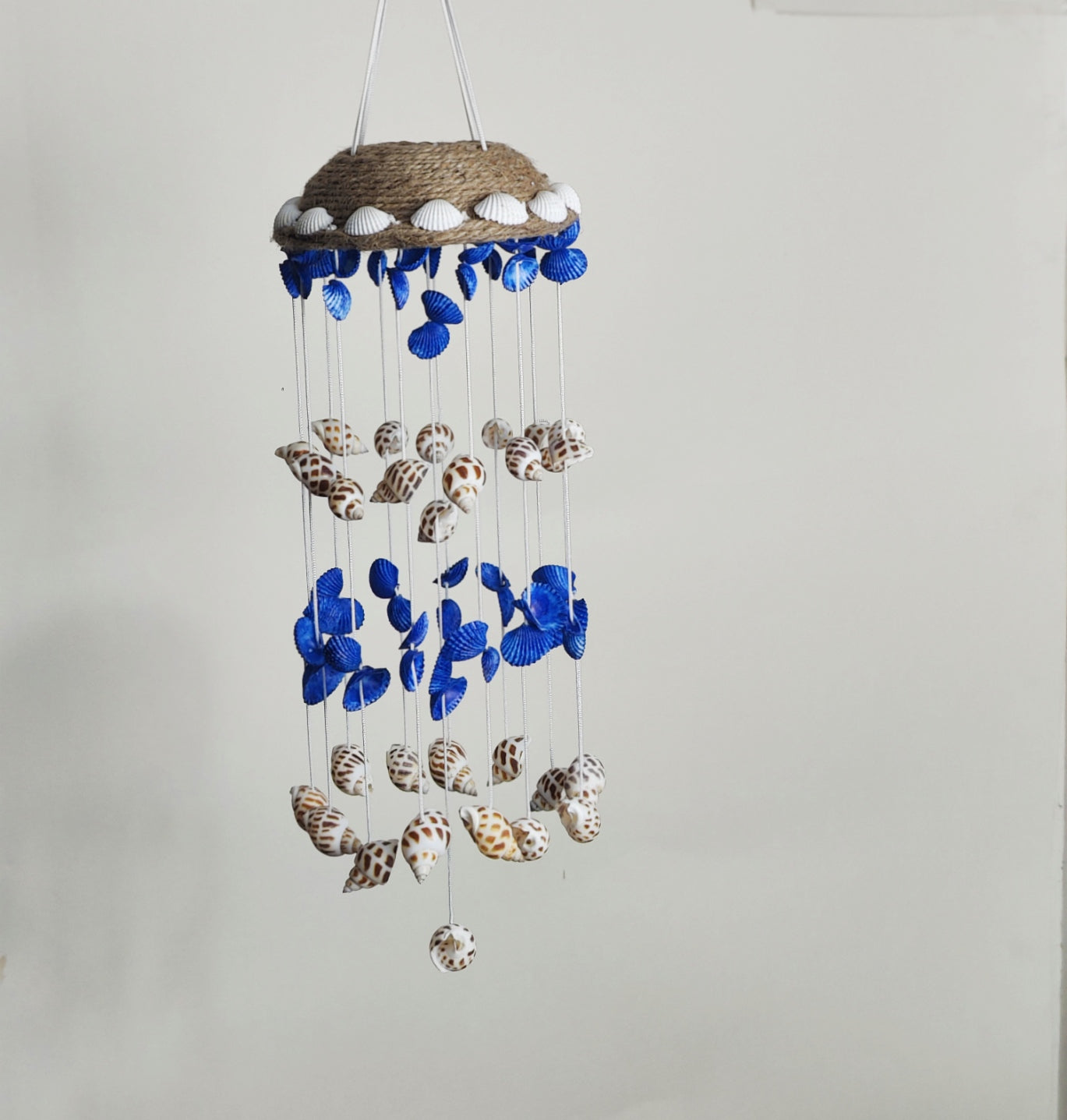 Sea shell mini windchime for Home decor 15inch - Shellkrafts
