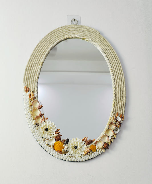Bohemian Shell Mirror 16x22inch - Shellkrafts