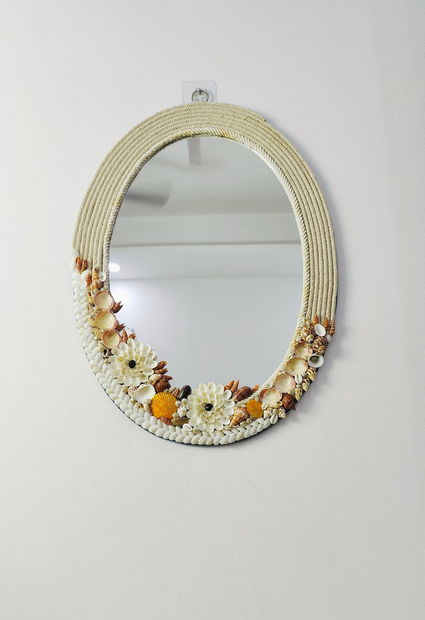 Bohemian Shell Mirror 16x22inch