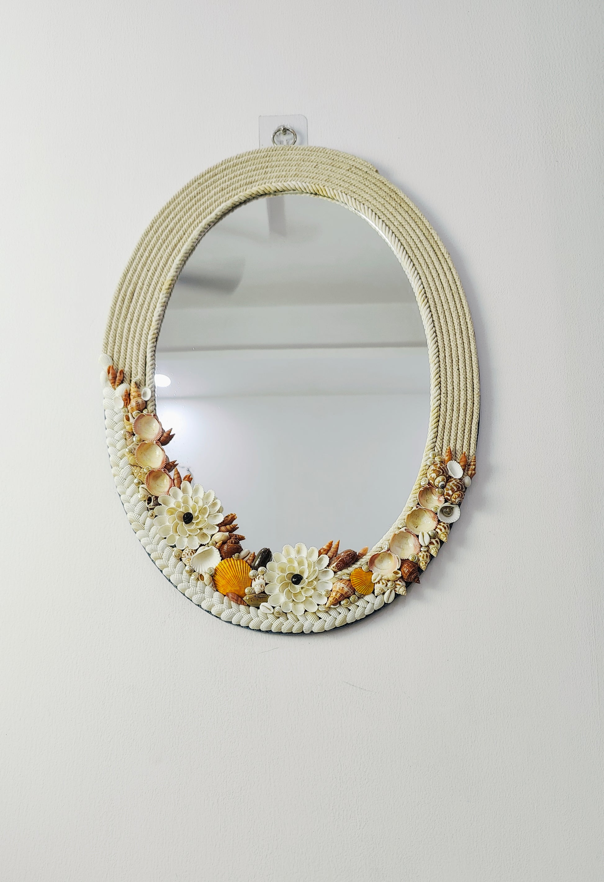 Bohemian Shell Mirror 16x22inch - Shellkrafts