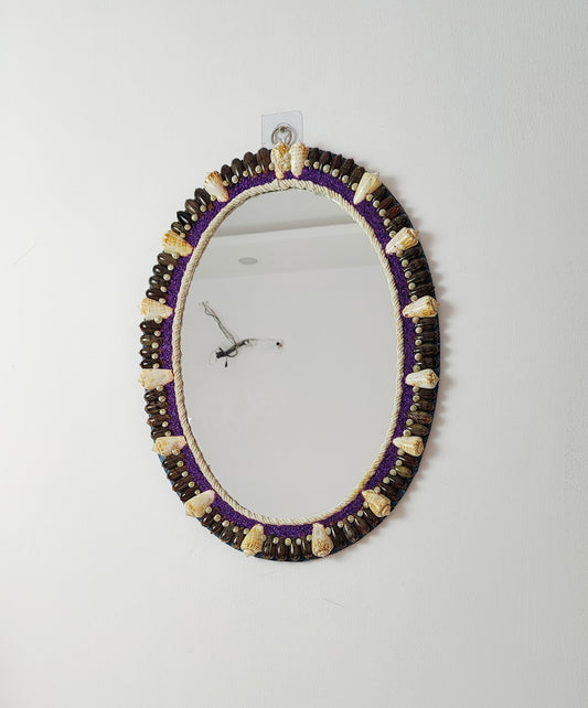 Costal Sea shell mirror 16x22 inch - Shellkrafts