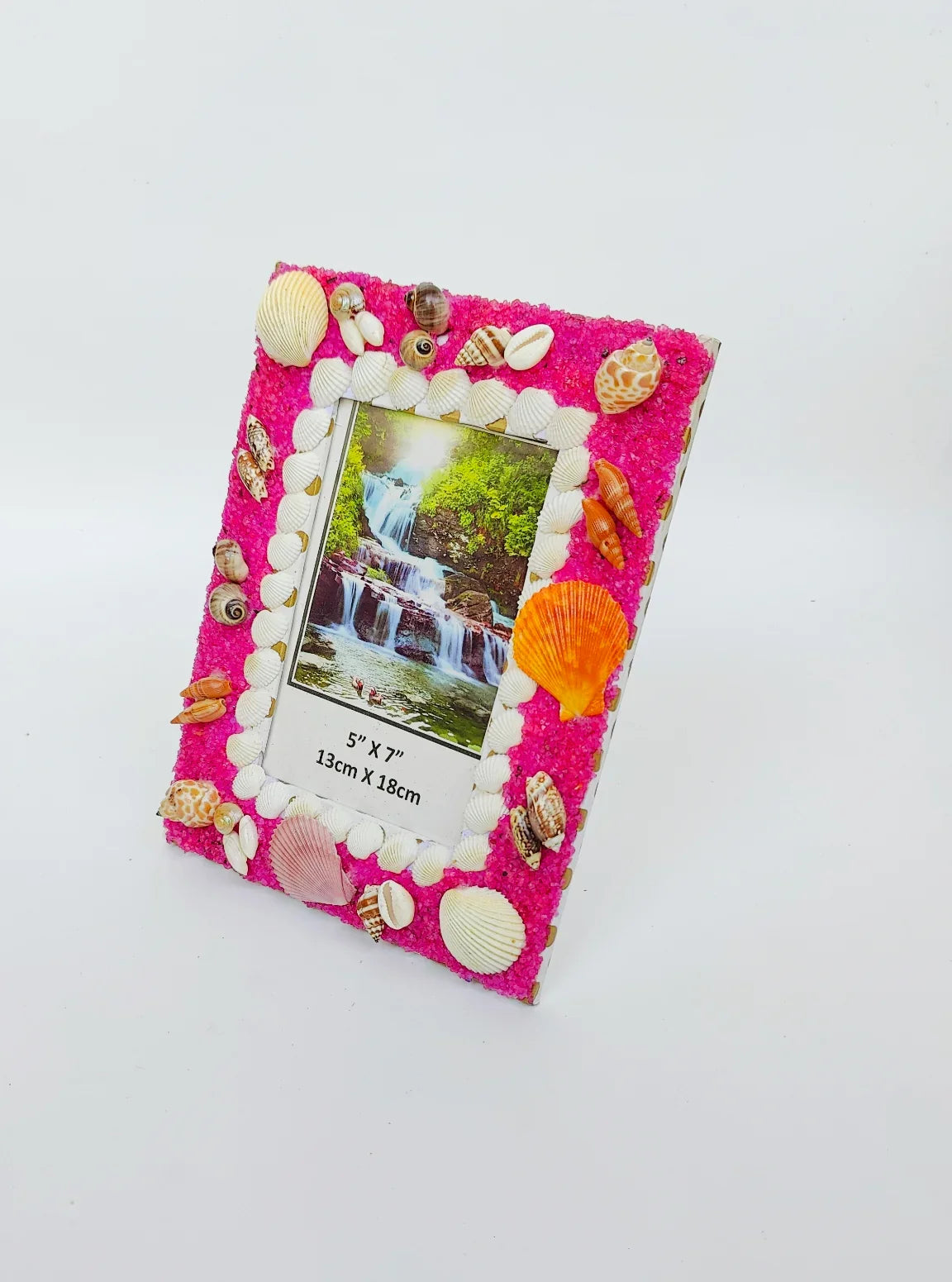 Shellkrafts sea shell photo Frame 7x9inch - Shellkrafts