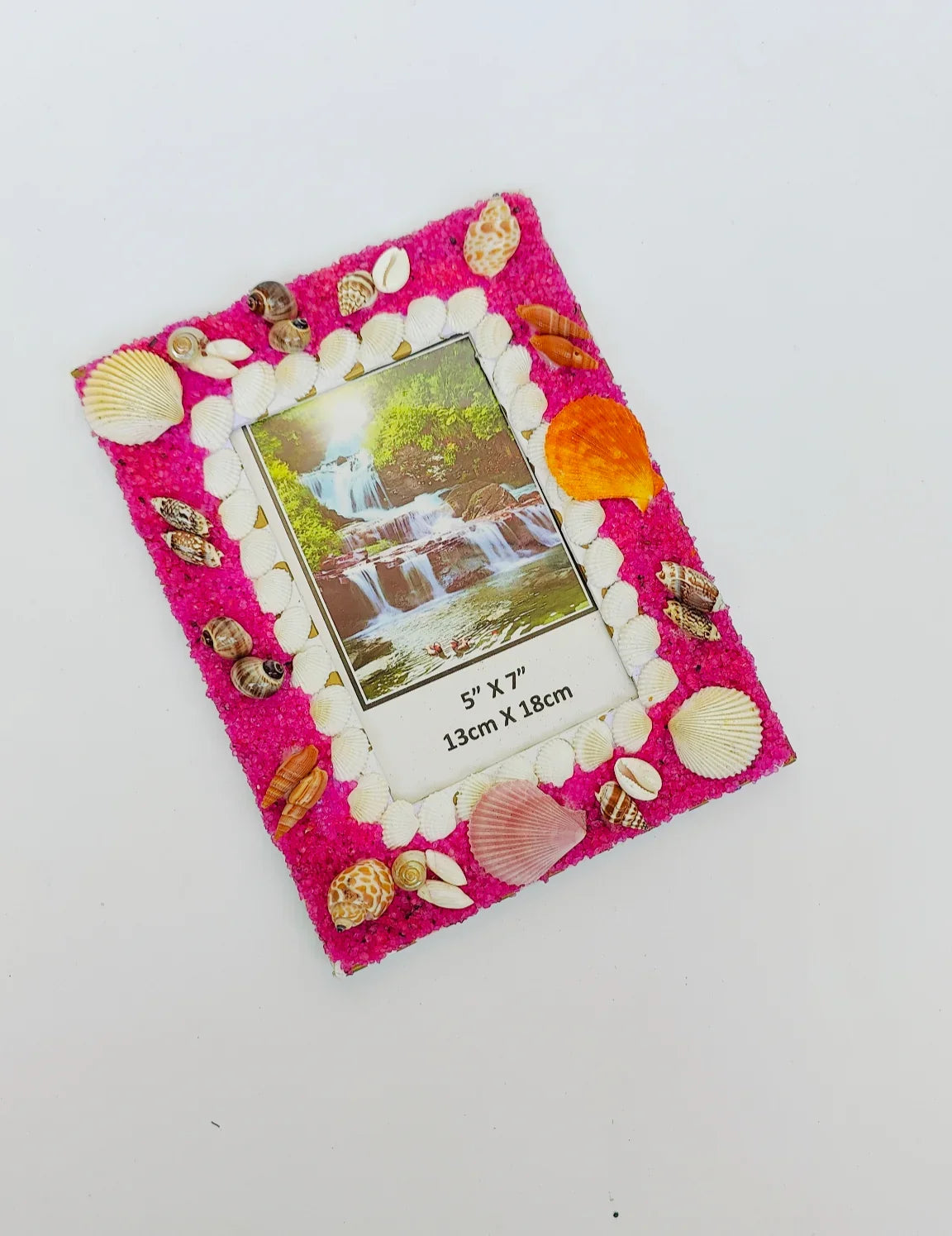 Shellkrafts sea shell photo Frame 7x9inch - Shellkrafts