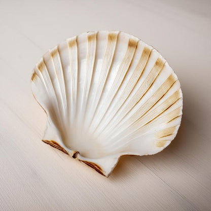 Scallop Sea shell Pack of 2 - Shellkrafts