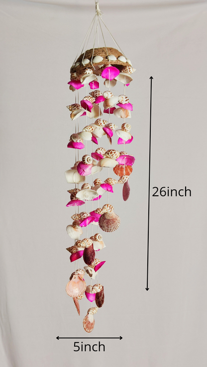 Shell conch windchime for Home decor 28inch - Shellkrafts