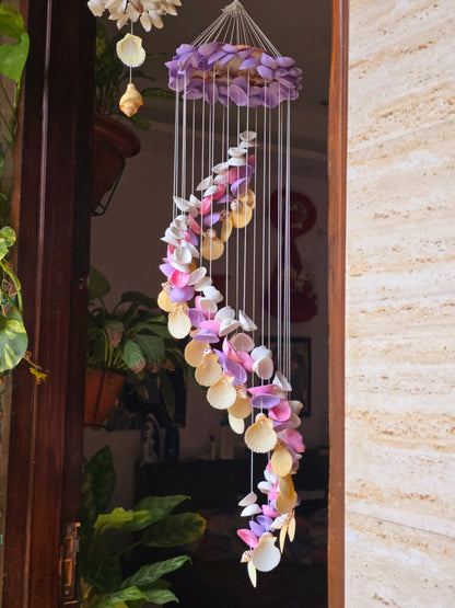 Illuminated Coastal Hanging Decor with Soft Ambient Glow - Shellkrafts