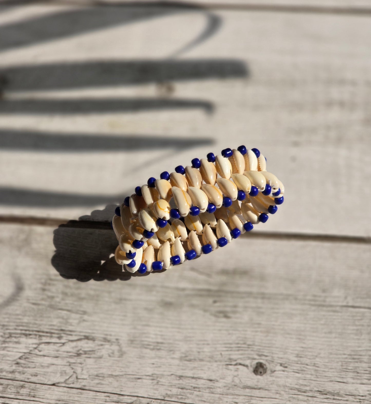 Handcrafted Coastal Shell Bracelet