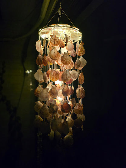 LunaShell Glow LED Windchime - Shellkrafts