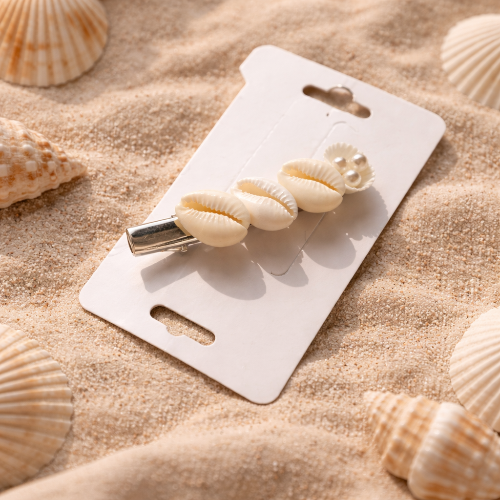 Beach Babe Hair Clip - Shellkrafts