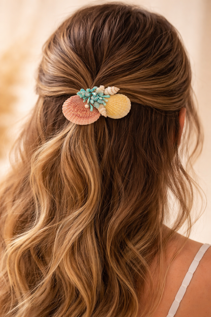 Pearl Shell Hair Clip - Shellkrafts