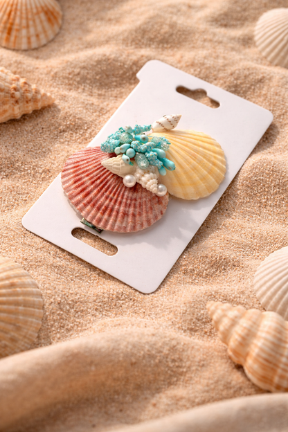 Pearl Shell Hair Clip - Shellkrafts