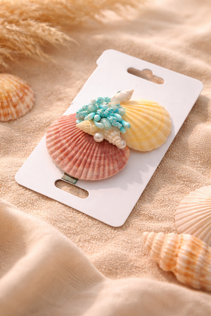 Pearl Shell Hair Clip - Shellkrafts