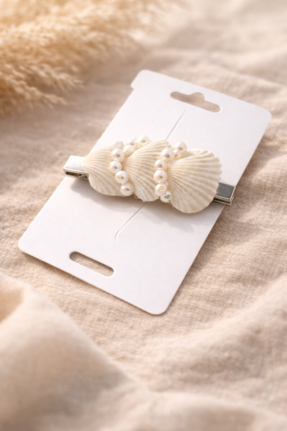 Shoreline Charm Hair Clip - Shellkrafts