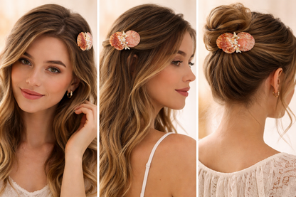Shoreline Charm Hair Clip - Shellkrafts