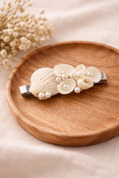 Moonlit Shell Hair Clip - Shellkrafts