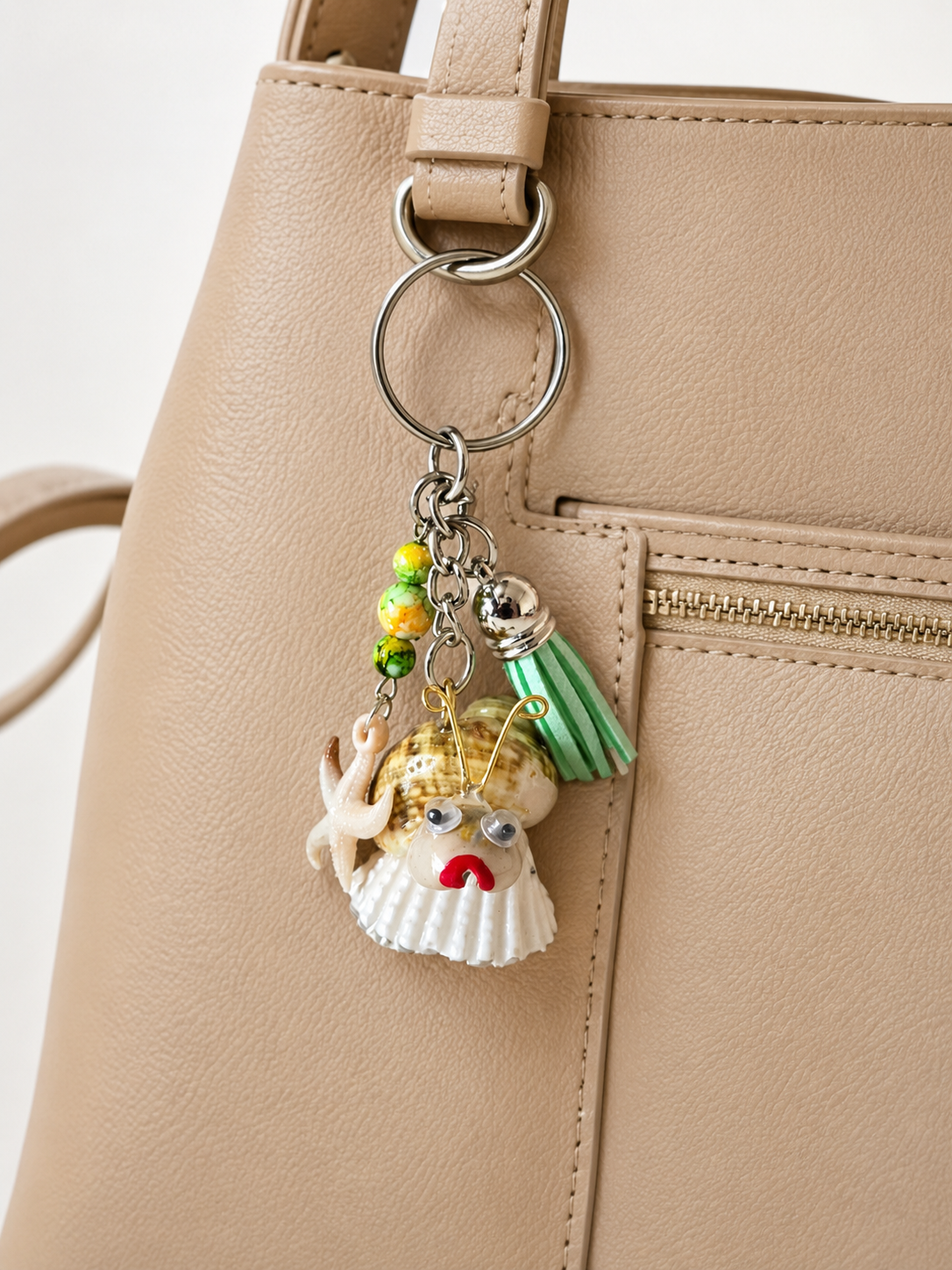 Snail Seashell Charm