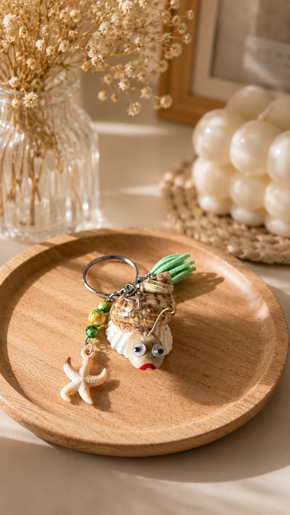 Snail Seashell Charm - Shellkrafts