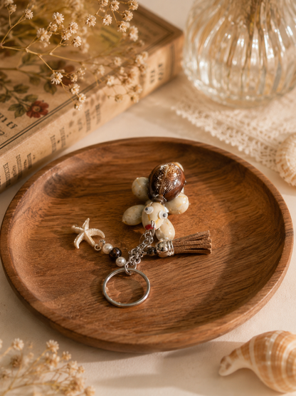 Tortoise Seshell Charm - Shellkrafts