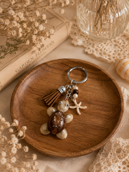Tortoise Seshell Charm - Shellkrafts