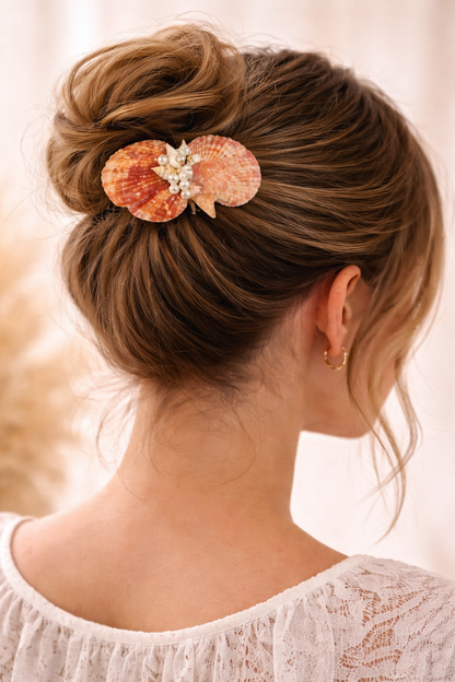 Shoreline Charm Hair Clip - Shellkrafts