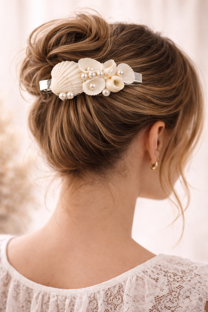 Moonlit Shell Hair Clip - Shellkrafts