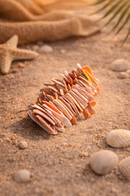 Island Vibes Natural Shell Bracelet - Shellkrafts