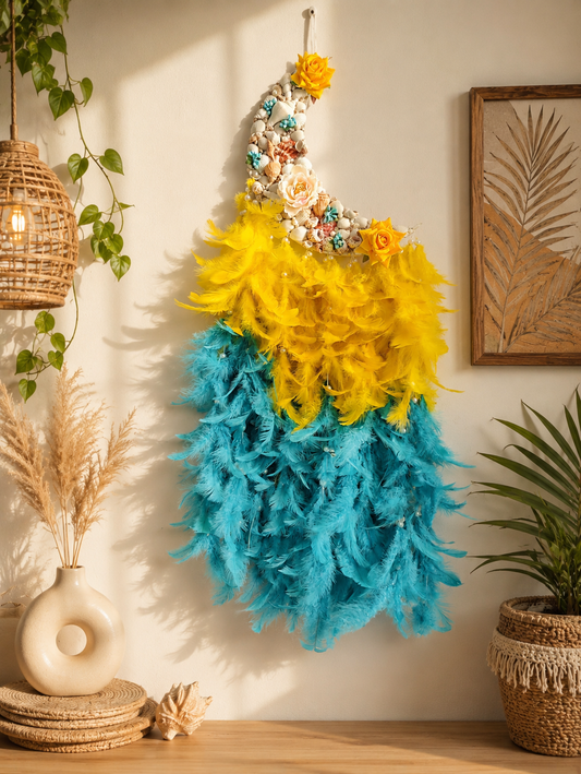 Moon Flora Dream Catcher 35inch