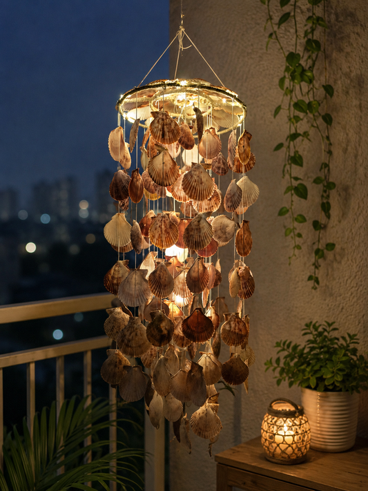 LunaShell Glow LED Windchime