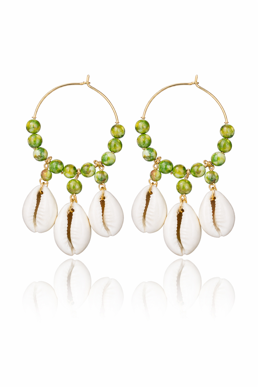 Handmade Boho Dangle Earrings for Women - Shellkrafts