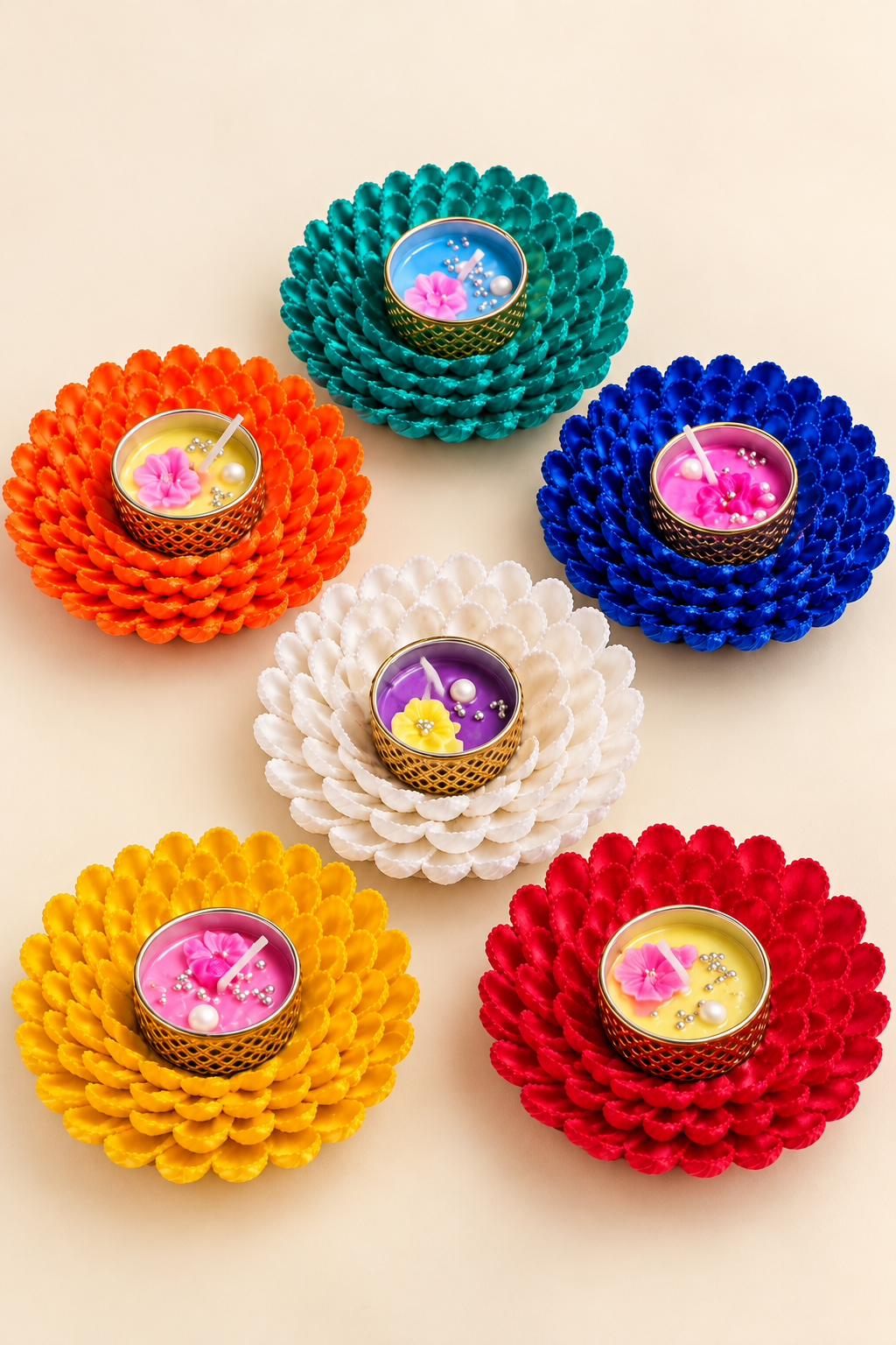 Scenetd Tea Light Candle pack of 6