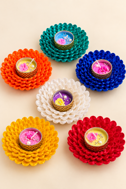 Scenetd Tea Light Candle pack of 6