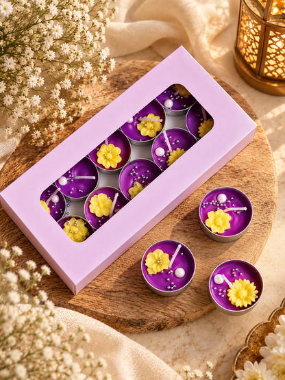 Scented Tealight Candle pack of 10