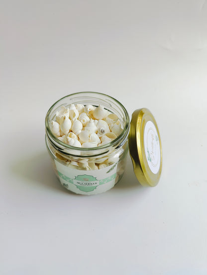 Natural White Sea Shells – Premium Mini Shells for Crafts, Jewelry & Home Décor 180grms - Shellkrafts