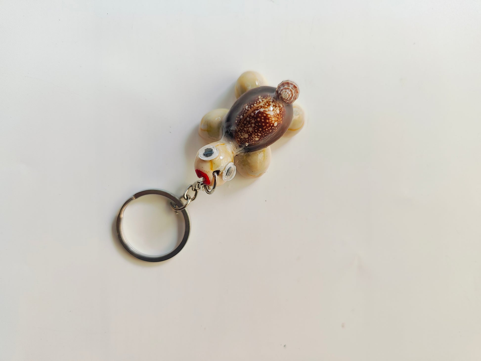 Sea shell Tortoise Key chain - Shellkrafts