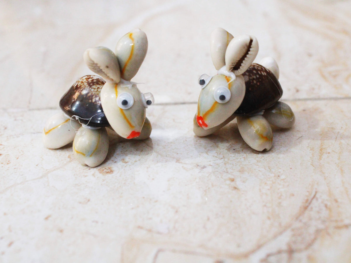 Handcrafted Sea Shell Rabbit Figurine – Shellkrafts