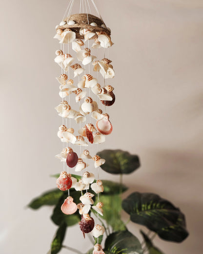 Shell conch windchime for Home decor 28inch - Shellkrafts