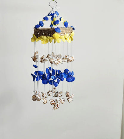 Shellkrafts sea shell Mini hanger for Home decor 15inch - Shellkrafts