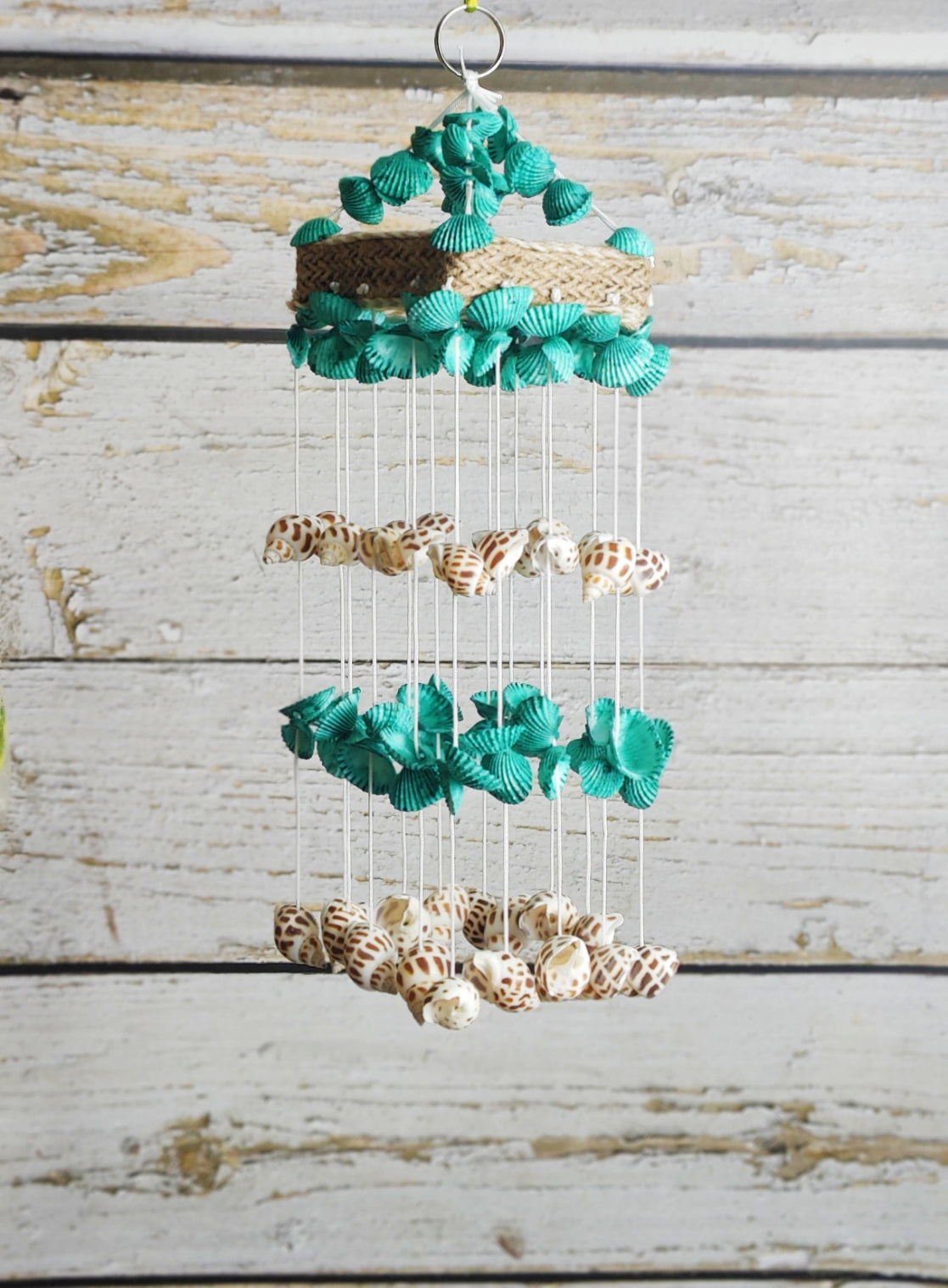 Shellkrafts Sea shell Mini Hanger for Home decor 15inch