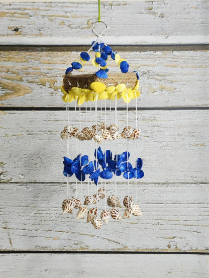 Shellkrafts sea shell Mini hanger for Home decor 15inch - Shellkrafts