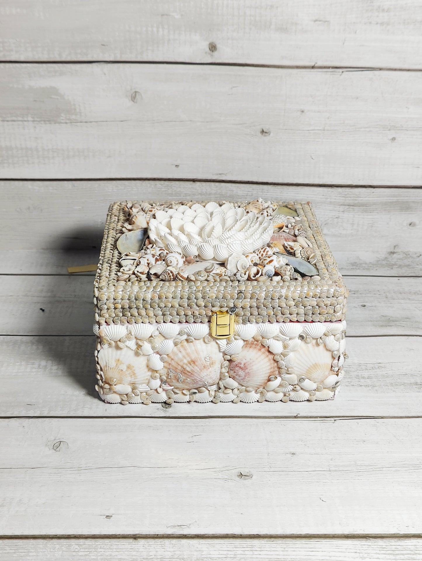 Wooden Bohemian Jewel Box|Handcrafted| 8x8inch