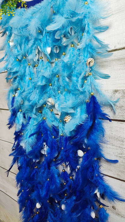 Customised Name Dream catcher for Gift and Decor 36inch - Shellkrafts