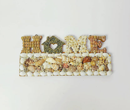 Shellkrafts Sea shell Home key hanger 5 Hooks - Shellkrafts