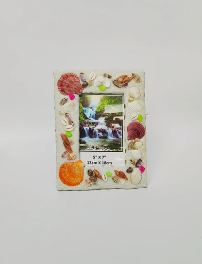 Shellkrafts Sand Photo Frame 7x9 inch - Shellkrafts