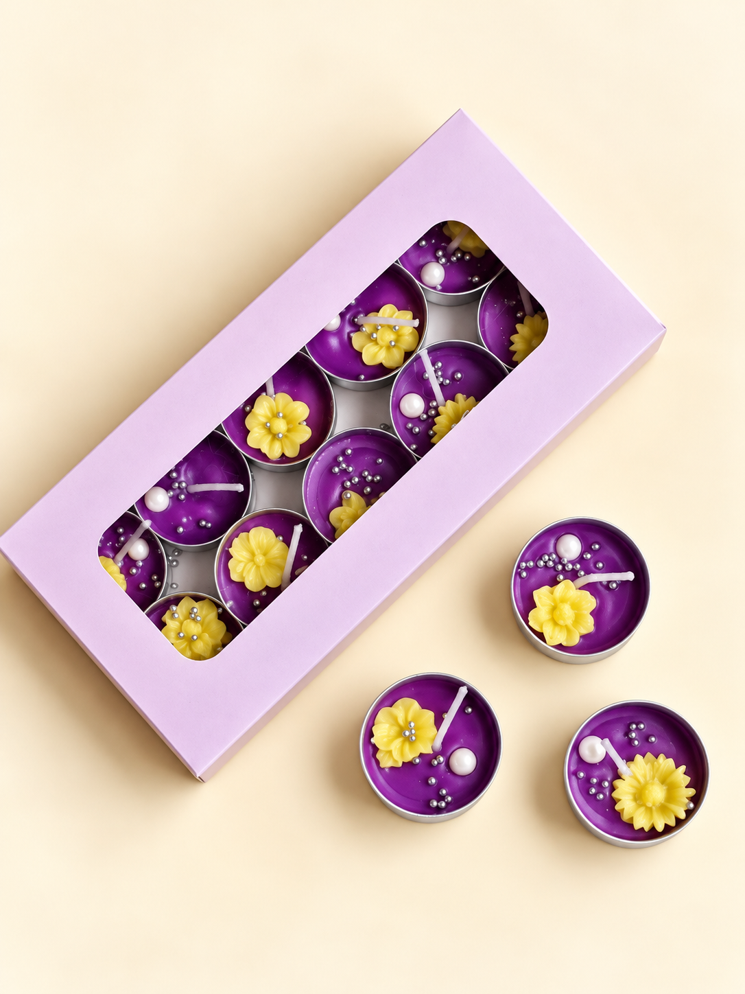 Scented Tealight Candle pack of 10