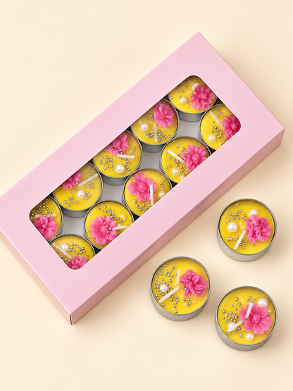 Scented Tealight Candle pack of 10