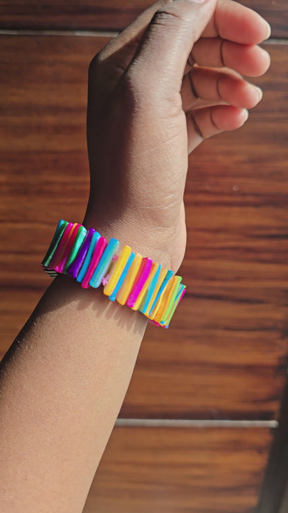 Multicolor Shell Bracelet