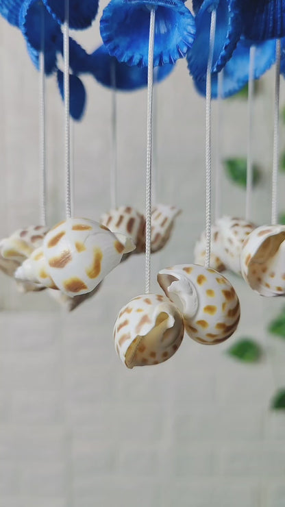 Sea shell mini bird windchime 15inch
